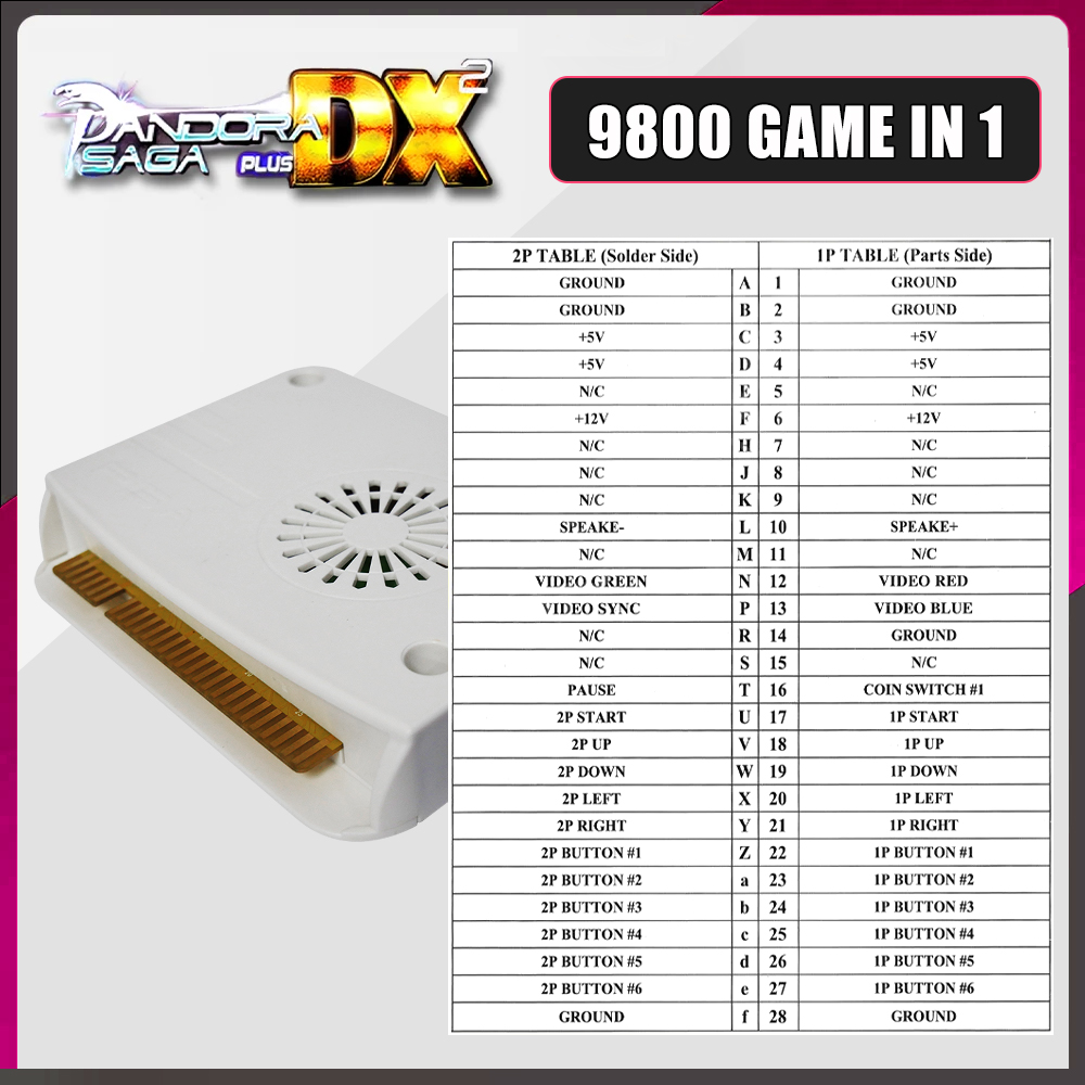 Arcade 9800 en 1 Pandora Saga  - Trackball Controller Arcade avis et prix