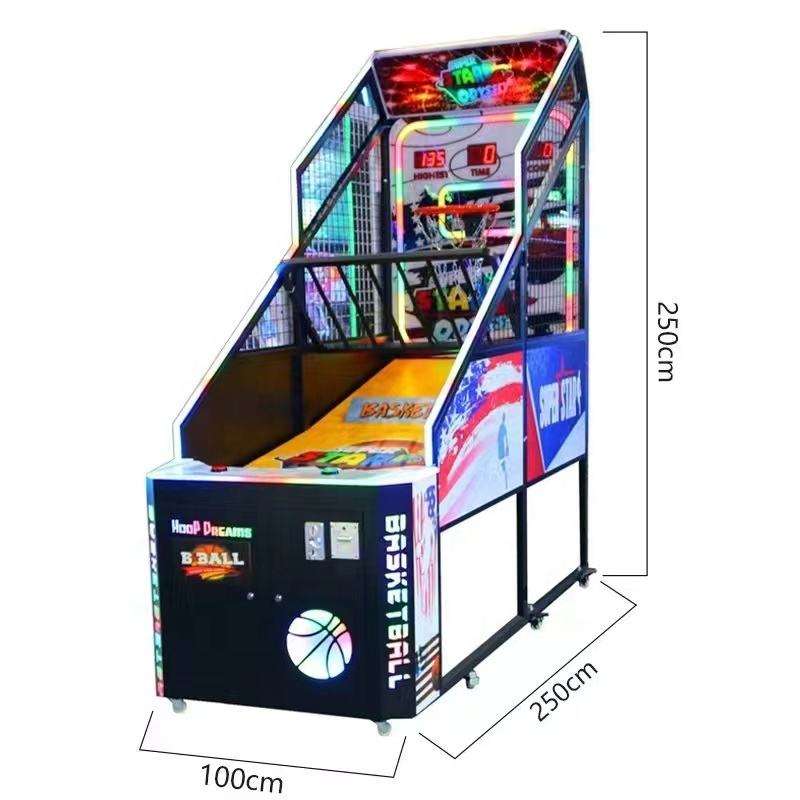 Jeu d'arcade de basket-ball d' - Lcd Screen Arcade avis et prix