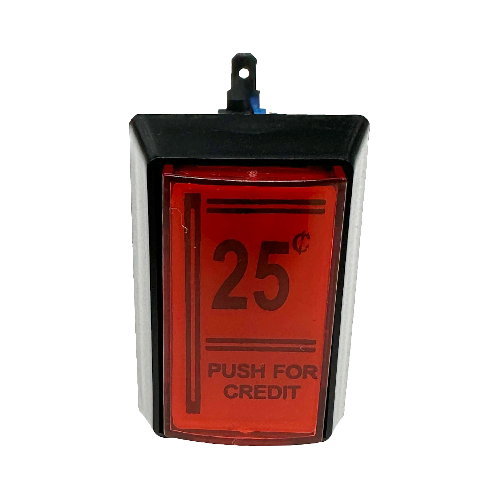 1 pièce 25 cents bouton rectan - Coin Pusher Machine avis et prix